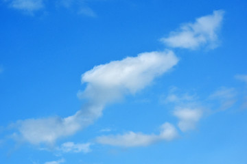 青い空と雲