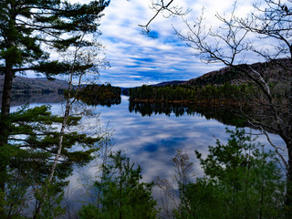 Moose River Maine in spring