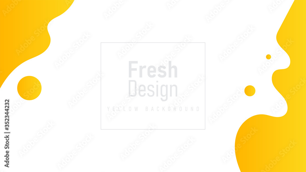 Poster creative minimal fresh design geometric background space. dynamic shapes composition.trendy gradient