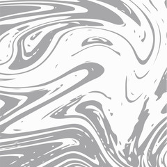 Gray Marble Texture Vector Square Liquid Ink Background. Fluid Paint Suminagashi Modern Pattern for Wedding Invitation, Flyers, Corporate Identity. Hipster Stone Marble Texture, Faded Paint Splatter.