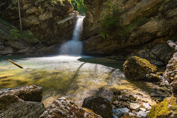 Ostertaltobel in the Gunzesried valley