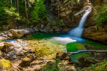 Ostertaltobel in the Gunzesried valley