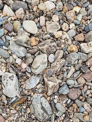 stones on the beach background