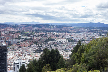 Obraz premium aerial view of the city