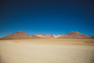 Fototapeta na wymiar UYUNI SALT FLAT TOUR IN BOLIVIA 