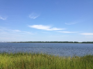 lake and sky