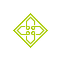 plus medical infinity line design symbol vector