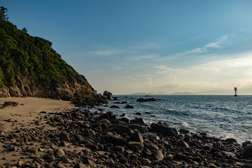 Wild beaches on Lamma Island in Hong Kong