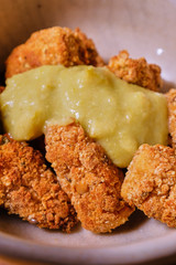 Nuggets de Tofu veganos 5