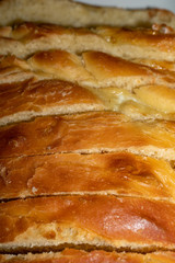 Double Braided and End Twisted Challah