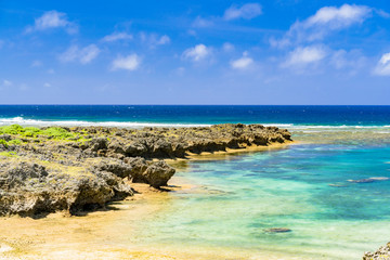 下地島の美しい入り江