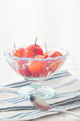 さくらんぼのゼリー