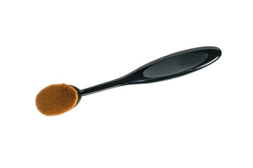 Face care brush isolated on a white background.