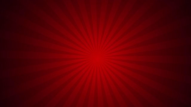 Sunburst circle seamless loop background Red motion vintage style Retro Pattern Stripes rotating animation Colored back Pop Art Comic text bubble backdrop line space Cartoon Burst vector sunburst 