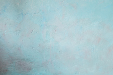 blue spotted cement old wall