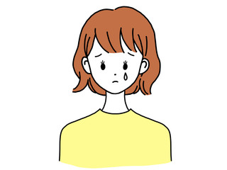女性 悲しむ