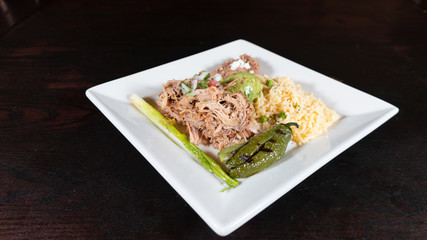 Carnitas Dish
