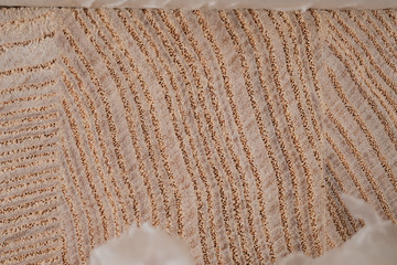 Wood texture background surface with old natural pattern. Texture of wood background close up. Top view. Copy space.
