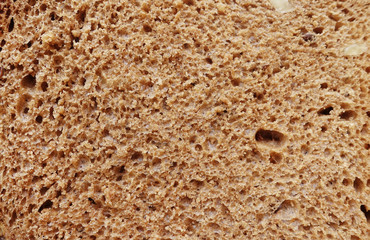 Texture of brown bread for background