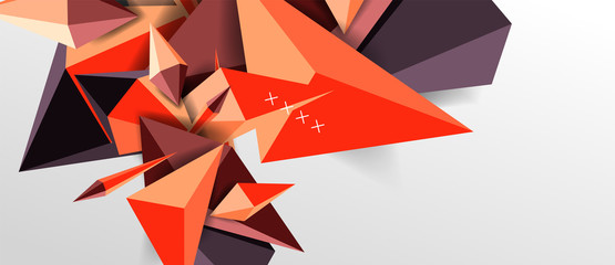 Trendy simple triangle abstract background, dynamic motion concept. Vector Illustration For Wallpaper, Banner, Background, Card, Book Illustration, landing page