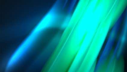 Creative fluid wave lines abstract background. Trendy abstract layout template for business or technology presentation, internet poster or web brochure cover, wallpaper