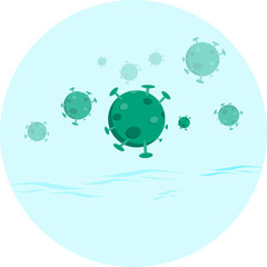 Art & Illustration of pandemic viruses