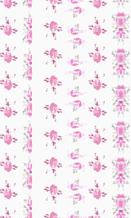 Vintage flower native pattern. Abstract ornate bohemian element. Folk american flowers. Print flower.