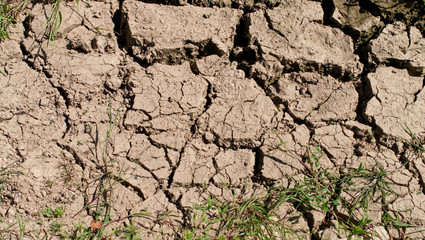 Dried mud, cracked earth, lack of rain, texture, background
