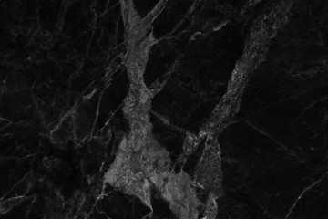 Black marble natural pattern for background, abstract natural marble black and white