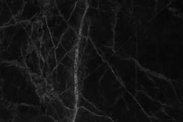 Black marble natural pattern for background, abstract natural marble black and white