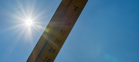 Hitzewelle - Sommer mit heissen Temperaturen - warme Sommertage