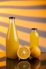 orange juice and orange