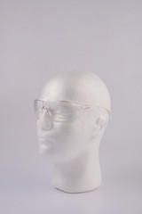 glasses isolated on white background