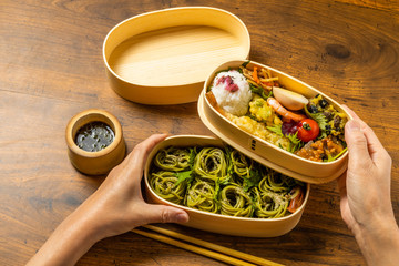 新そば Newly made raw soba Japanese foods