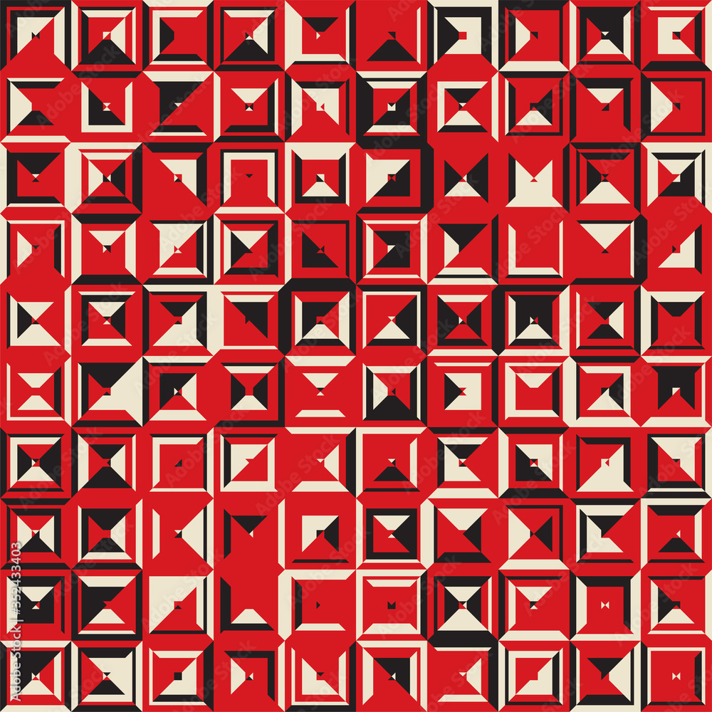 Poster seamless pattern geometric. colorful abstract background. vector design