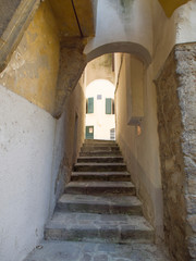 Italia, Toscana,  Firenze, un vicolo nei pressi della città.