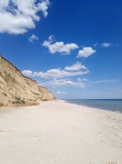 beach and blue sky