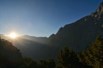 Samaria Gorge National Park in Crete Greece
