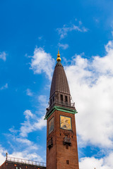 Tower of Palace Hotel in Copenhagen, Denmark