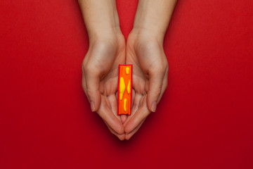 Atherosclerosis of blood vessels. Cholesterol in the arteries. Thrombosis treatment.