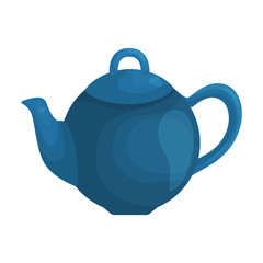 Kettle vector icon.Cartoon vector icon isolated on white background kettle.