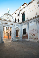 Street view Venice, Italy 