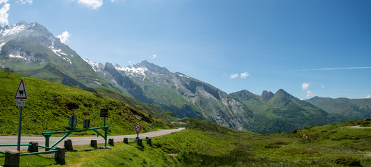 Col Aubisque in the French Pyrenees