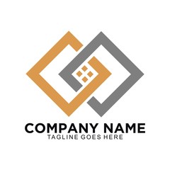 Home or abstract logo template