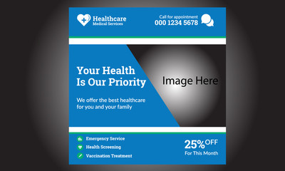Medical Social Media Post Template