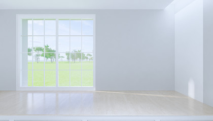 Obraz na płótnie Canvas 3d wood counter window