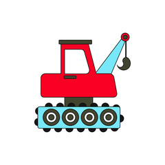 Children's coloring. Vector image of cars and rocketsм