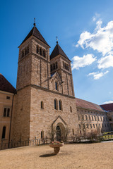 Fototapeta na wymiar Basilika der Abtei Seckau in der Steiermark, Österreich