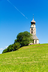 St. Valentin Kirche in Seis am Schlern in S&uuml;dtirol