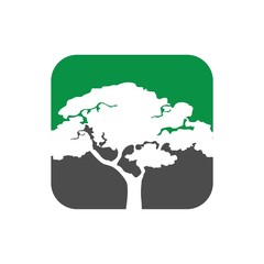 Tree logo design concept for finance logo